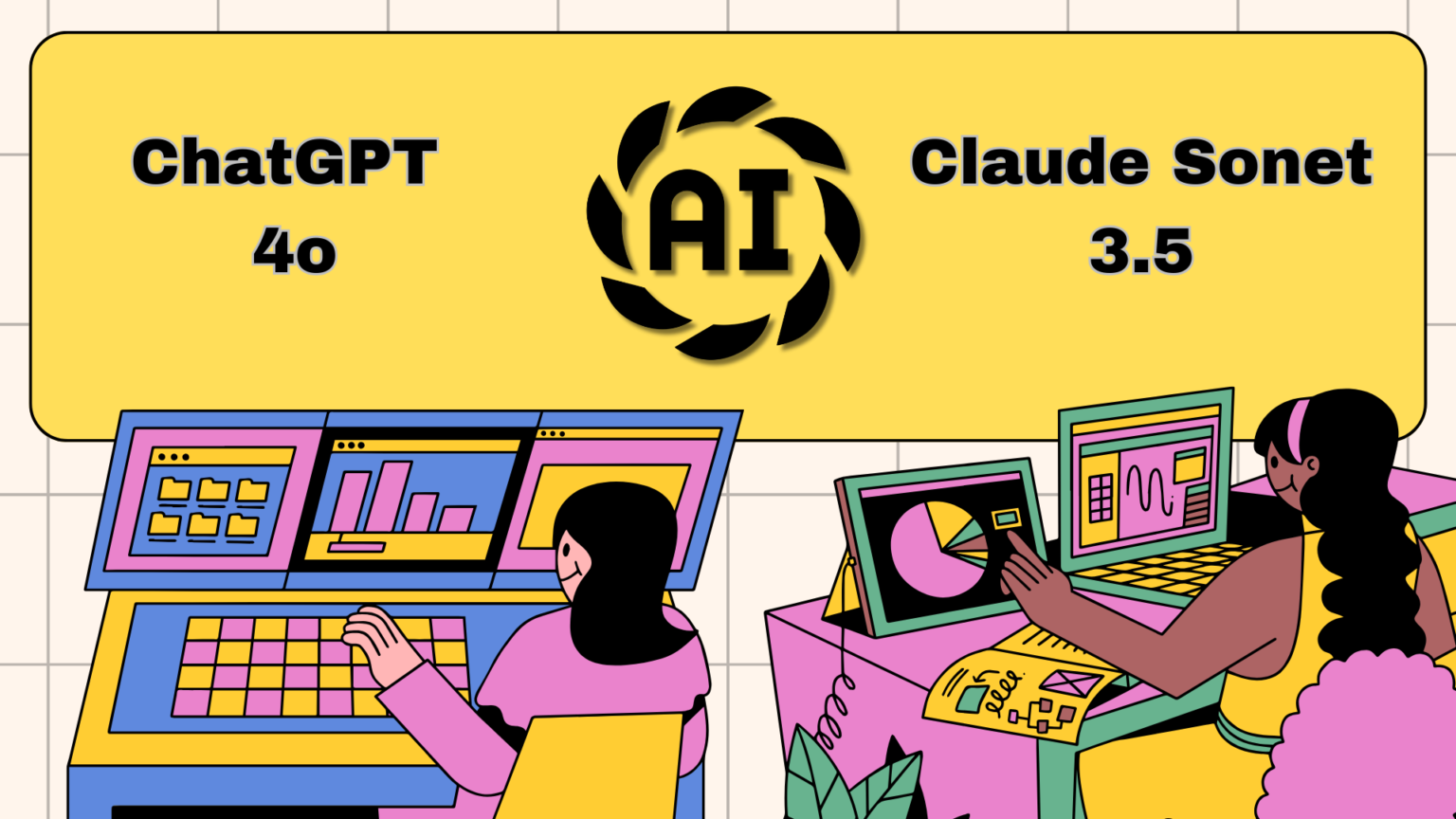 הבדלים בין מודלי שפה מובילים: ChatGPT 4o לעומת Claude Sonet 3.5